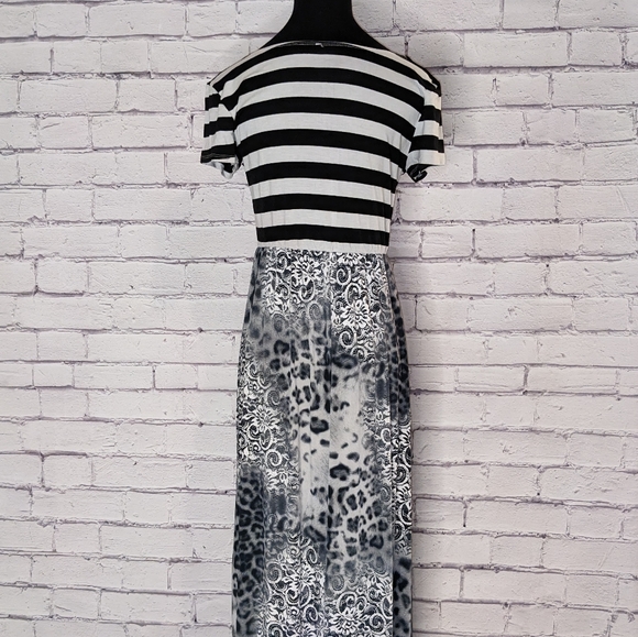 POLIANA Empire Waist Maxi Dress - Picture 3 of 9